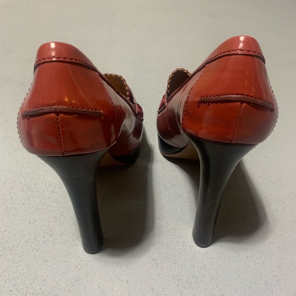 Coach Alissa Tassel Loafer Platform Heels - Picture 5 of 9